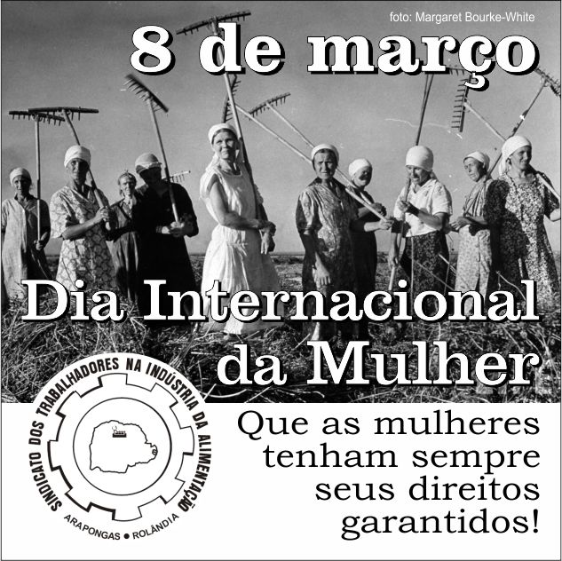 8 de março - Dia Internacional da Mulher